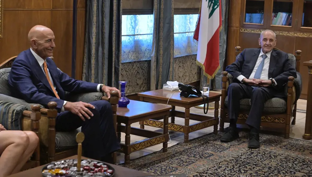 توم برّاك عن بري: عندما نتعامل مع محترف تصبح الأمور أسهل