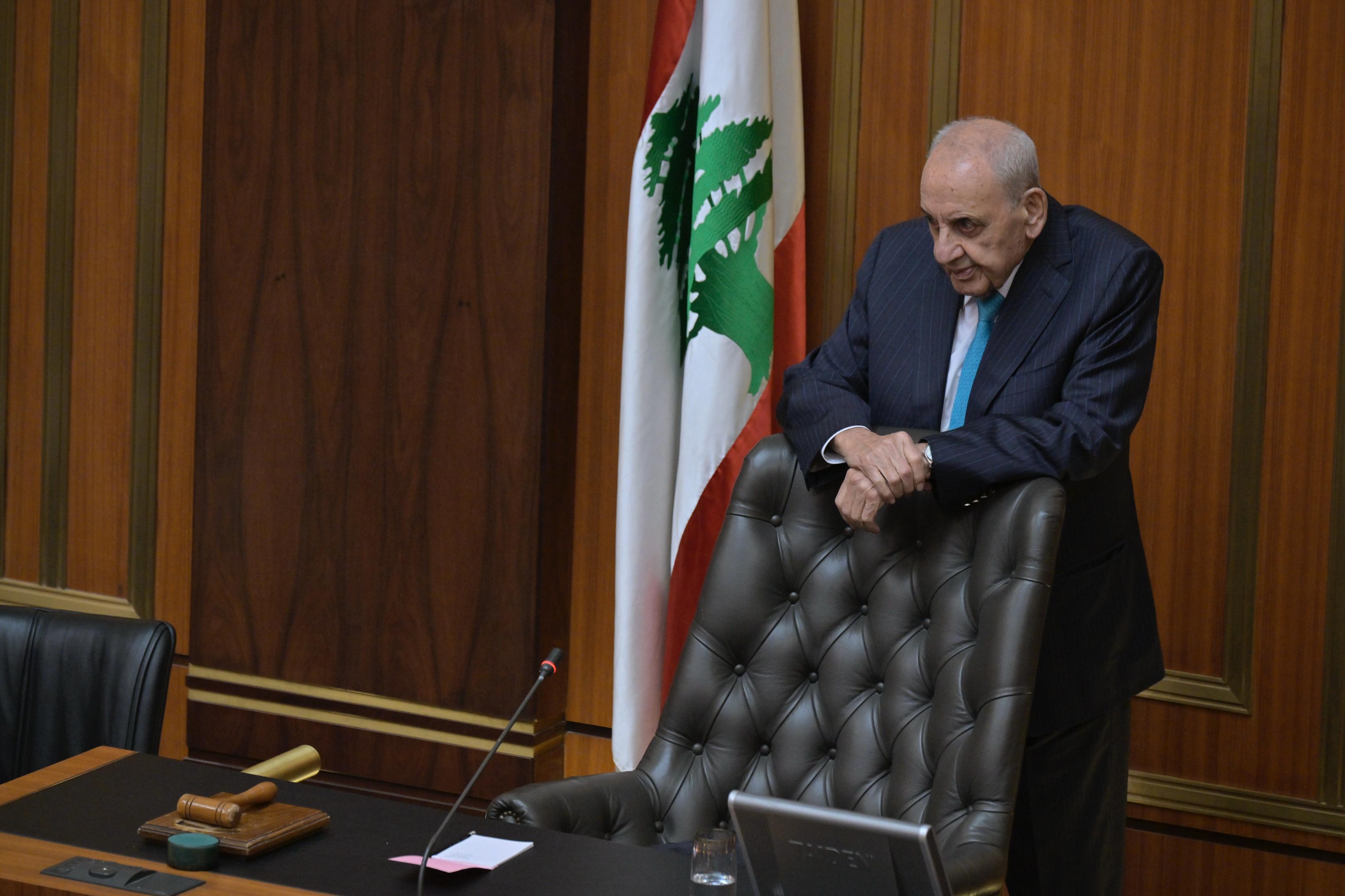 الرئيس نبيه برّي (نبيل اسماعيل).