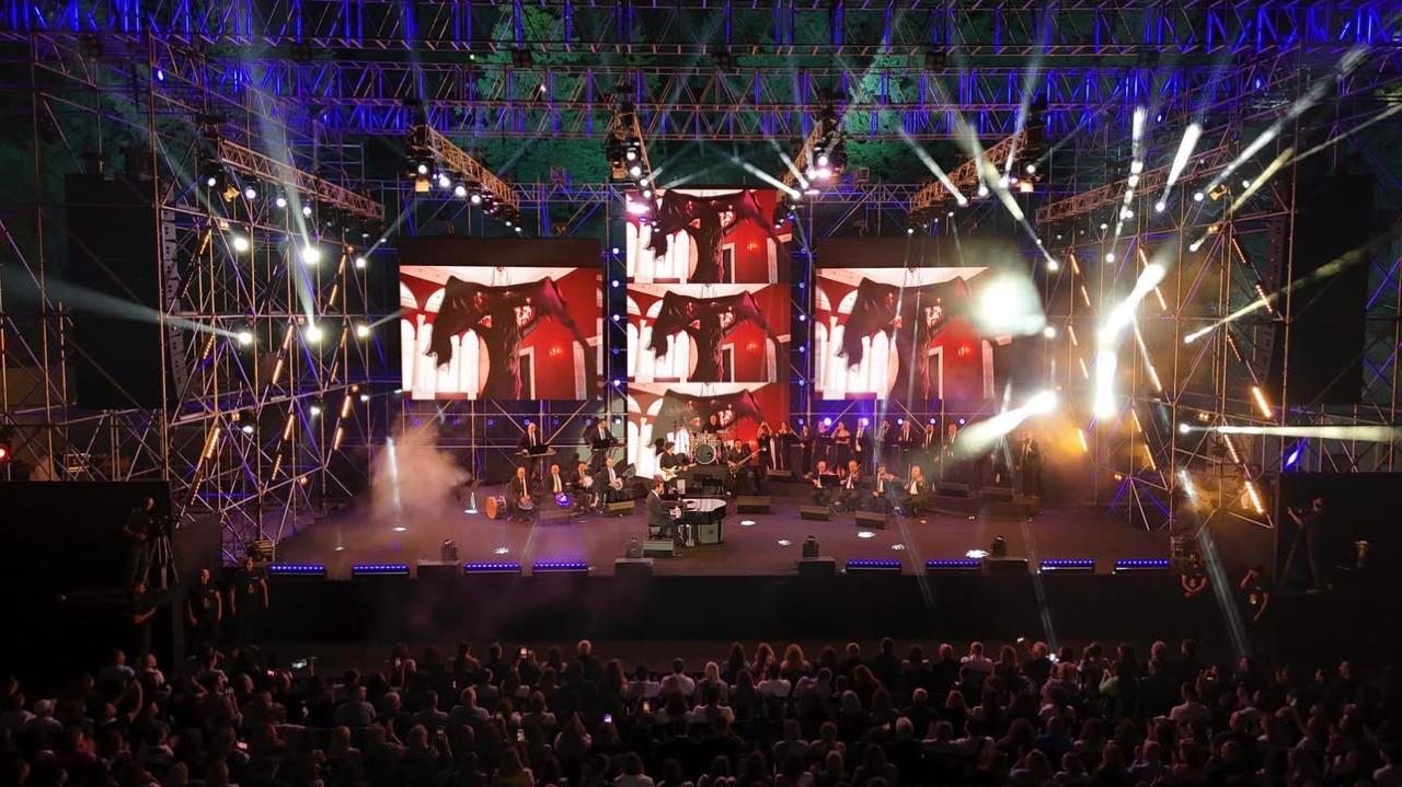 غي مانوكيان في الحفل الافتتاحي لمهرجان 