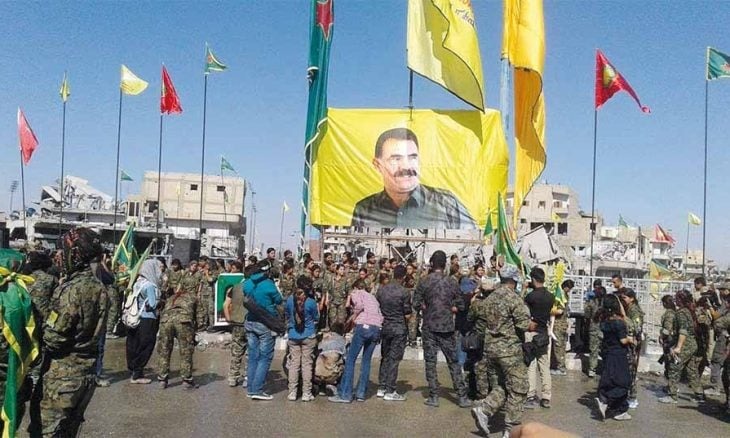 صورة عبد الله أوجلان. (وكالات)