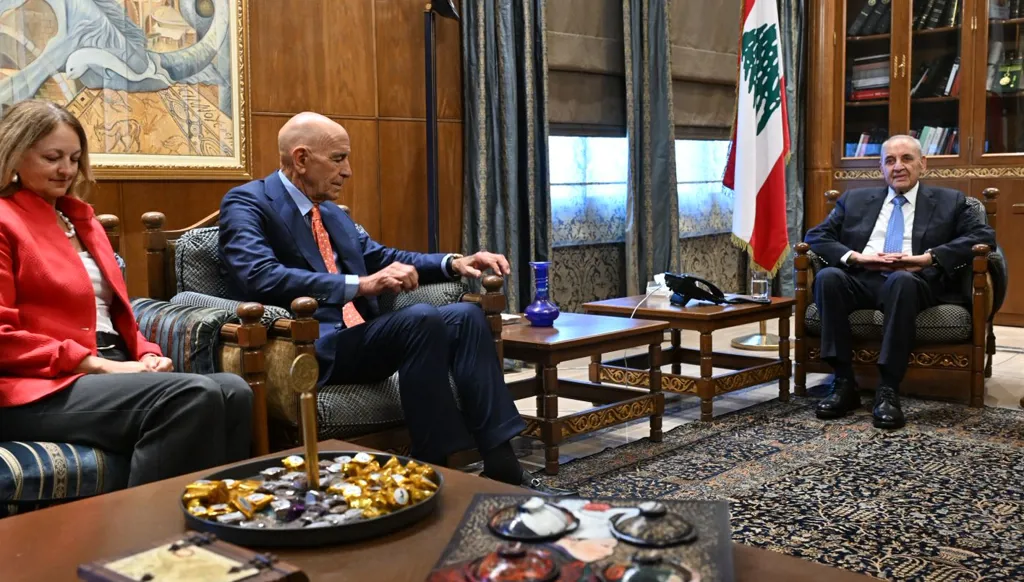لقاء بري وبرّاك في عين التينة (حسام شبارو).