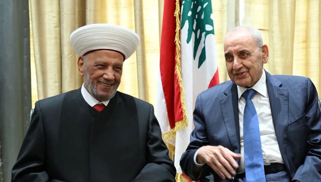 دريان من عين التينة: العيش الواحد هو أقوى سلاح