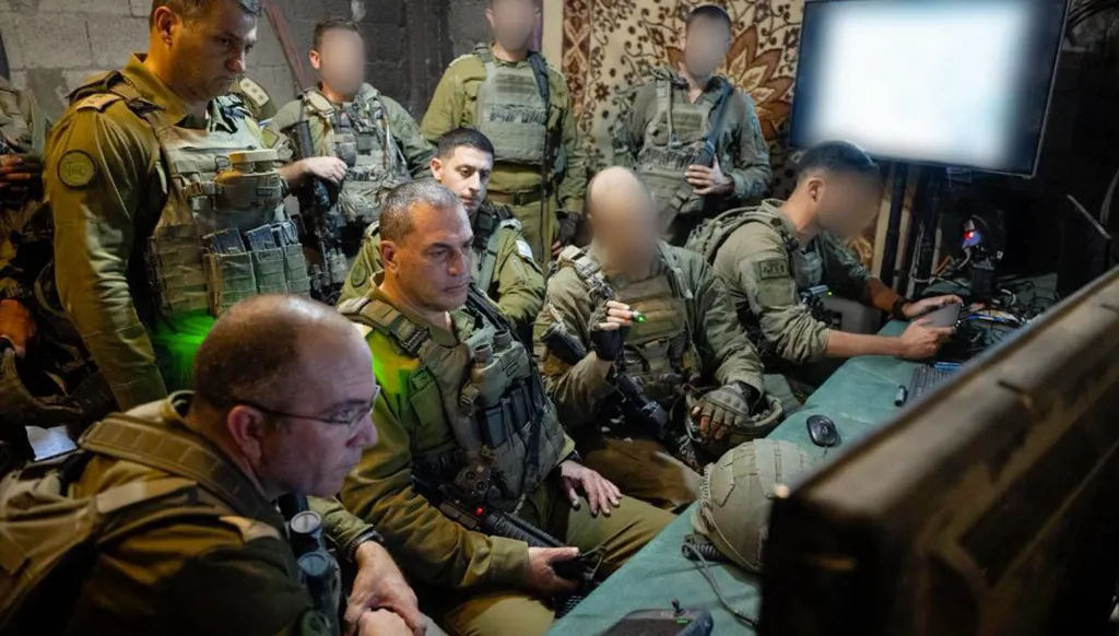 إيال زامير في قطاع غزة (إعلام عبري).