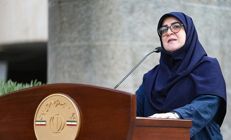 فاطمة مهاجراني. (تسنيم)