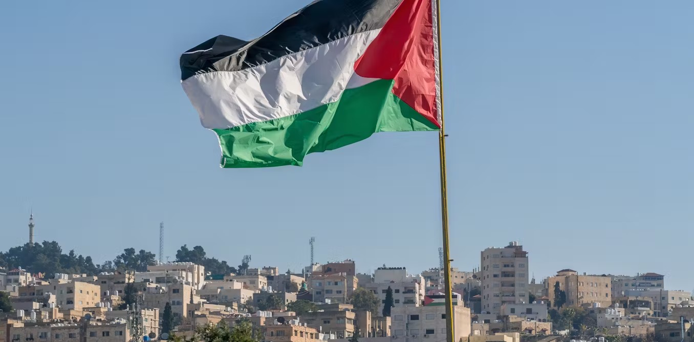 علم فلسطين. (مواقع)