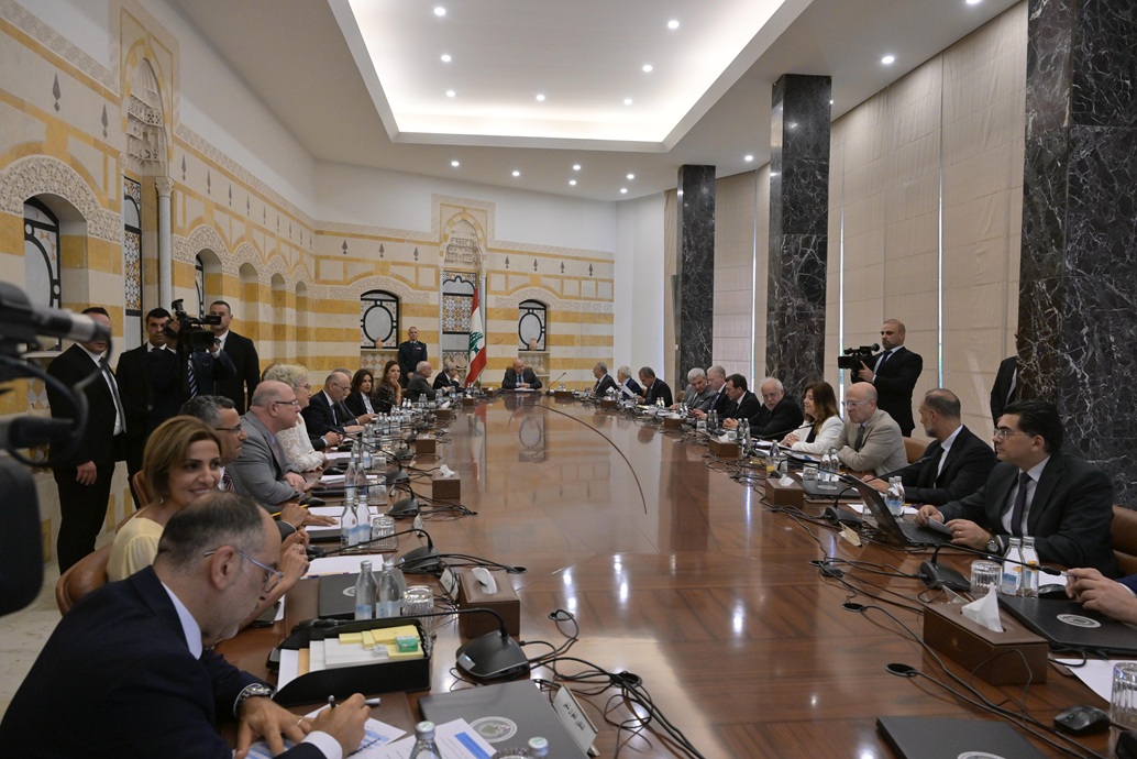 جلسة مجلس الوزراء برئاسة عون (نبيل اسماعيل)