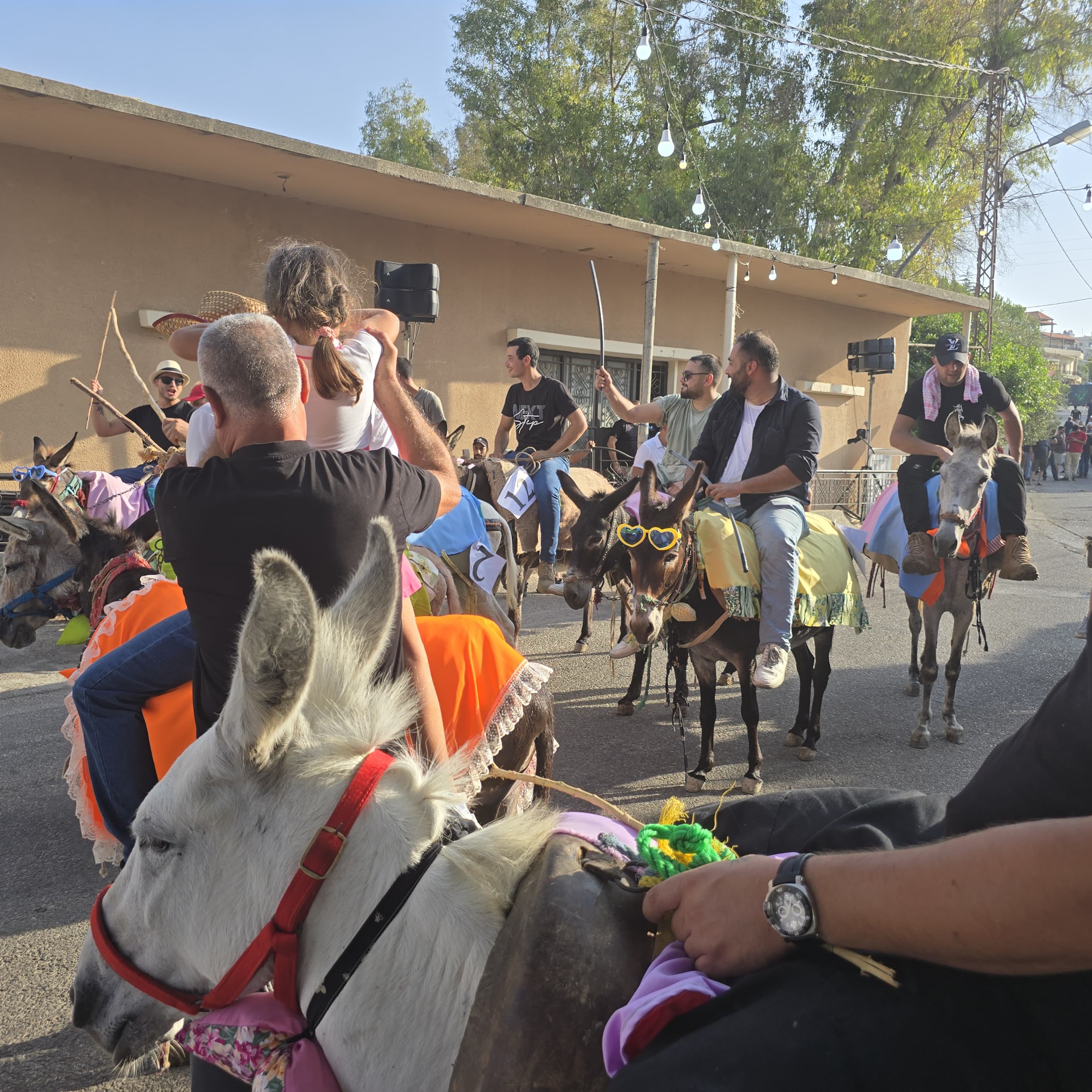 سباق الحمير (تصوير أحمد منتش)