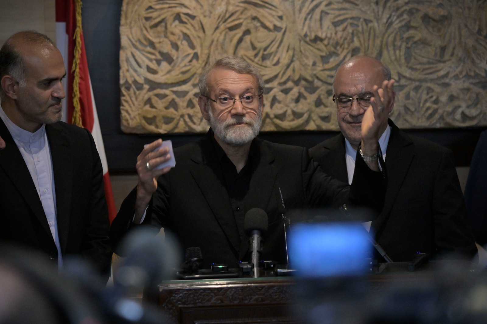 لاريجاني في عين التينة (نبيل اسماعيل).