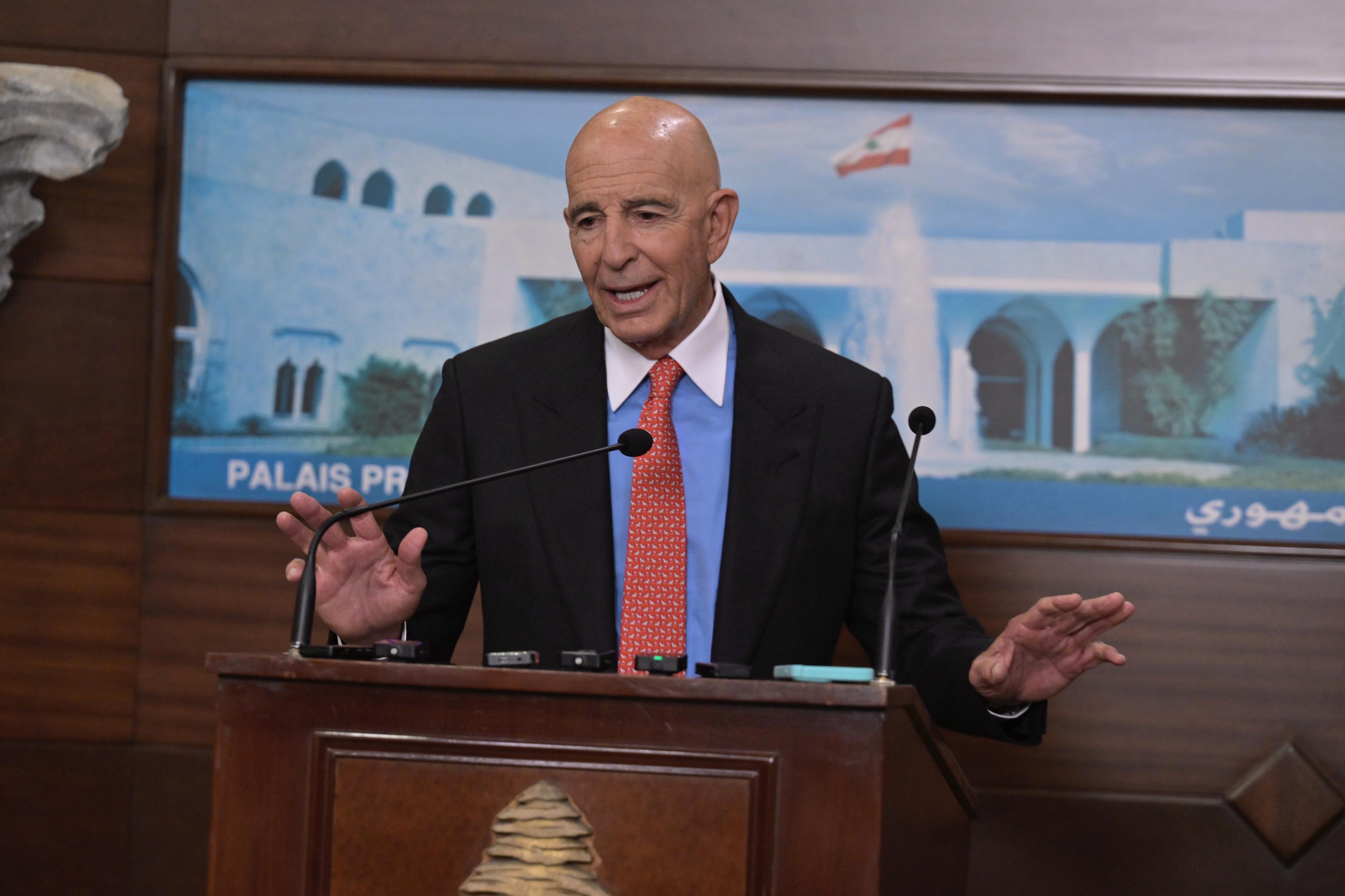 الموفد الأميركي توم برّاك (نبيل إسماعيل)