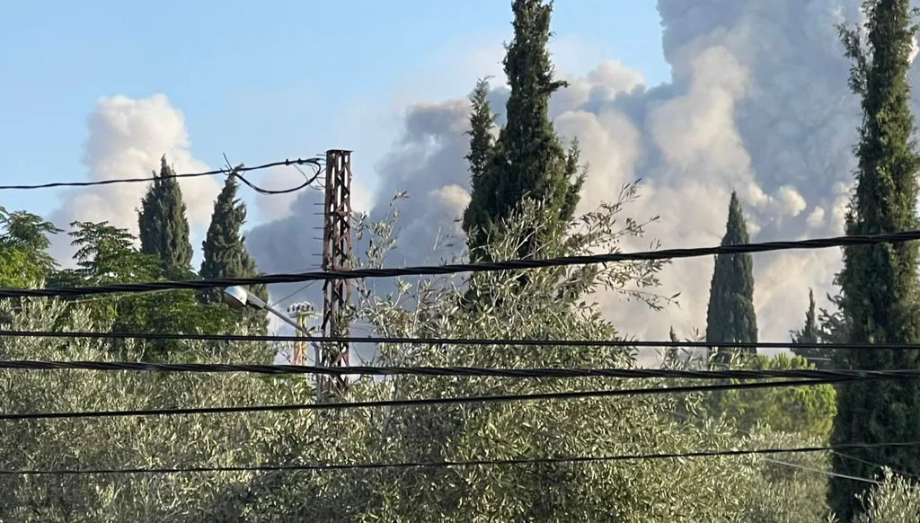 بالفيديو- حزام ناريّ يستهدف منطقة علي الطاهر ومحيطها في النبطية