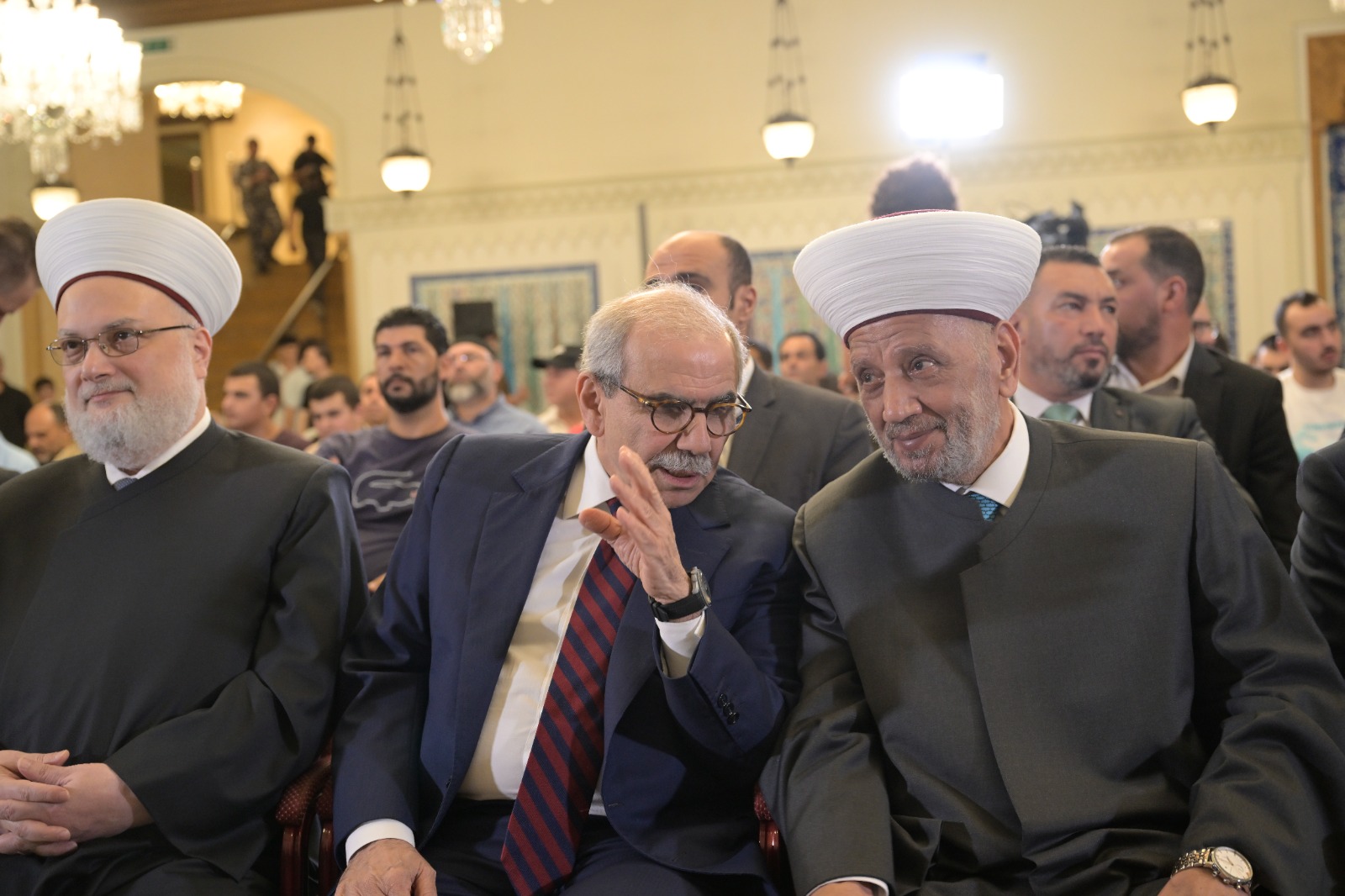 المفتي دريان والرئيس سلام (نبيل اسماعيل).