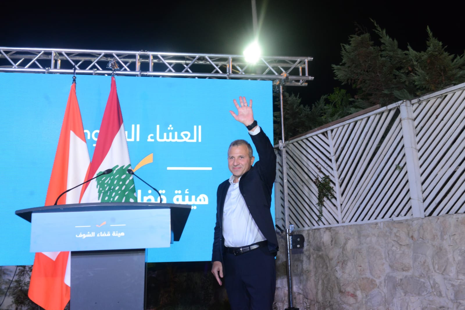  رئيس التيّار الوطنيّ الحرّ النائب جبران باسيل (مكتبه الإعلامي). 