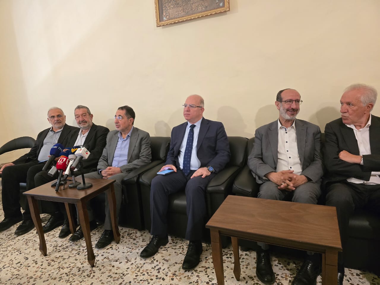 اجتماع حيدر والتكتّل. (النهار)