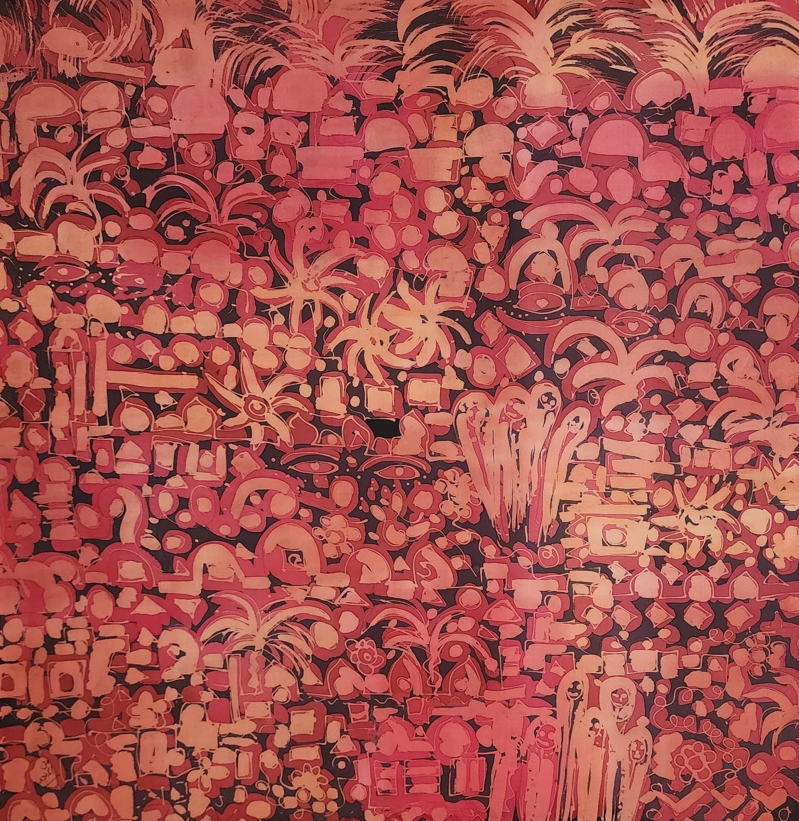 مُنى المُنَجِّد، الأحلام تتحقّق في السعودية، 2022. (من مجموعة الفنانة)