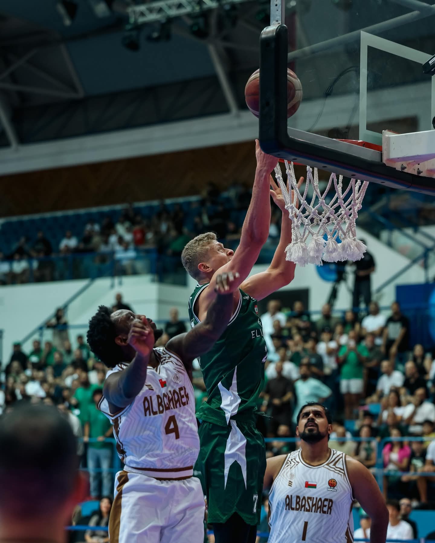 من مباراة الحكمة والبشائر. (فيسبوك)