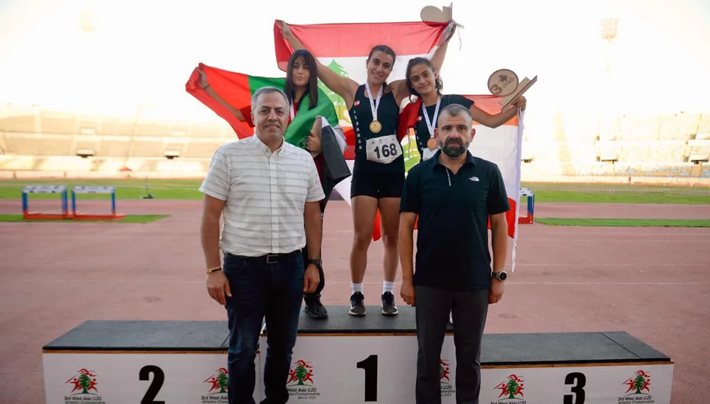 نتائج اليوم الثاني لبطولة غرب آسيا للشباب في ألعاب القوى