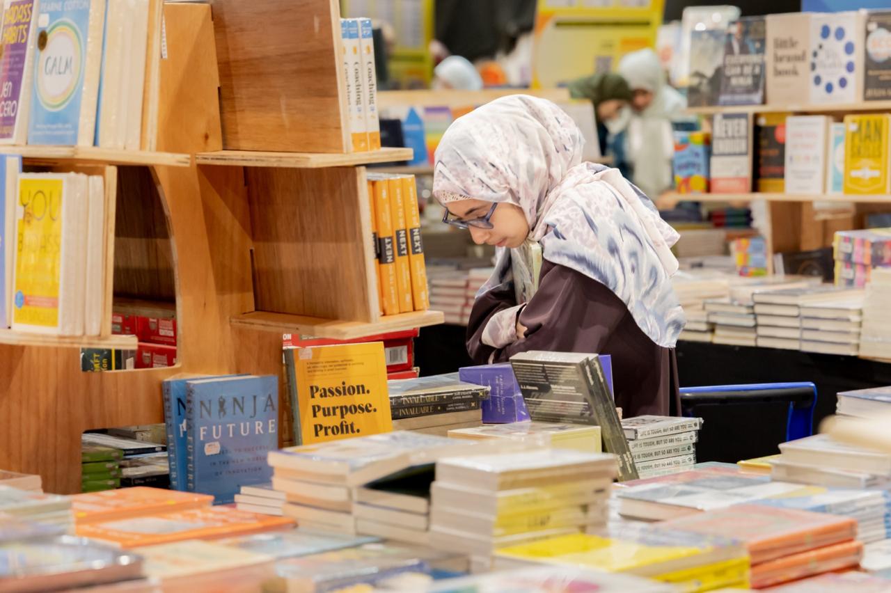 جانب من معرض الرياض الدولي للكتاب. (هيئة الأدب والنشر والترجمة)