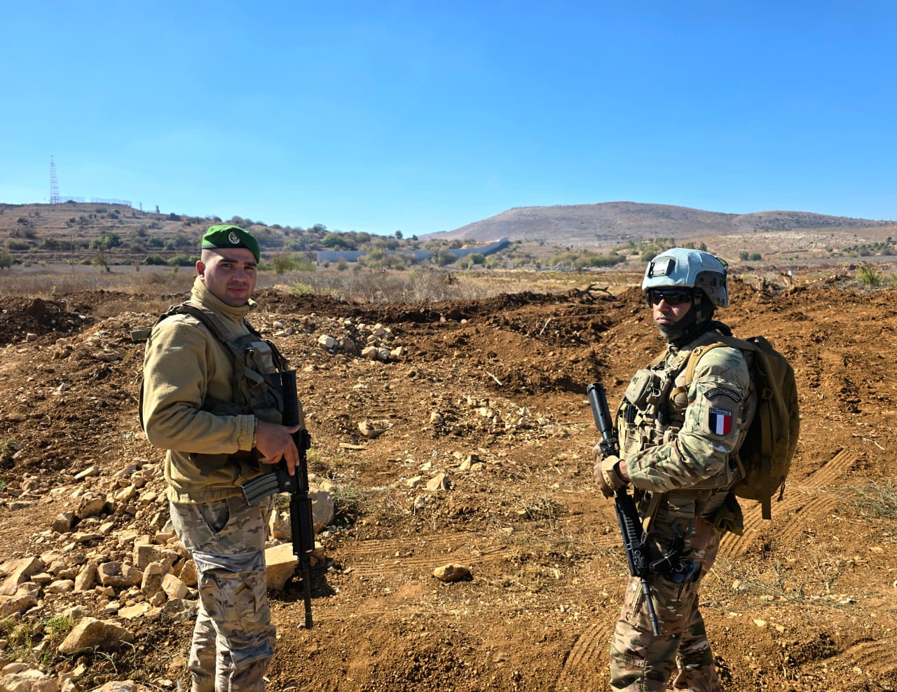 الجيش اللبناني على الحدود (أحمد منتش).