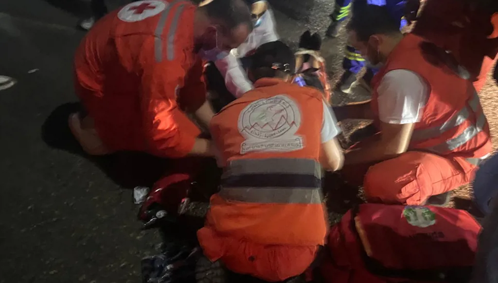 بالصورة... جريحان في انزلاق دراجة نارية بحارة صيدا