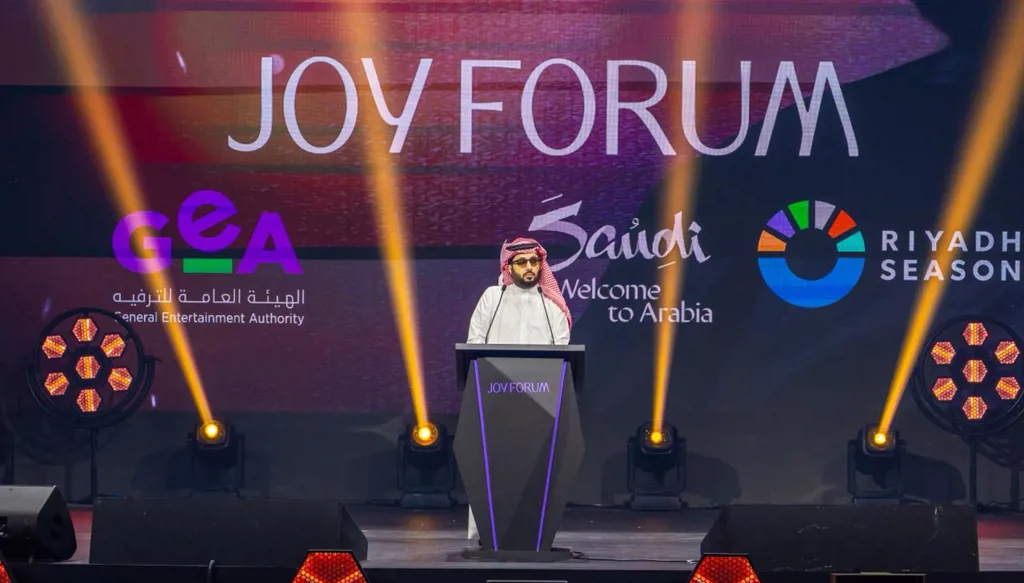 تركي آل الشيخ يرحب بضيوف "جوي فوروم 2025" بـ"عاصمة الترفيه في العالم"... ويعلن عن توقيع اتفاقيات تتجاوز 4 مليارات ريال