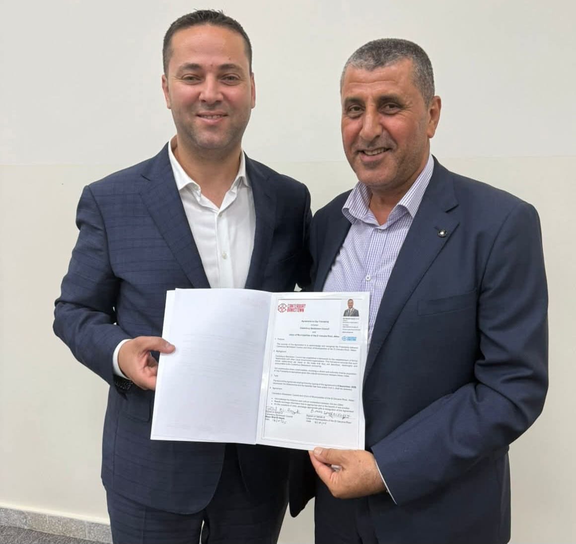 اتفاقية تعاون بين  بلدية Canterbury-Bankstown واتحاد بلديات نهر الأسطوان