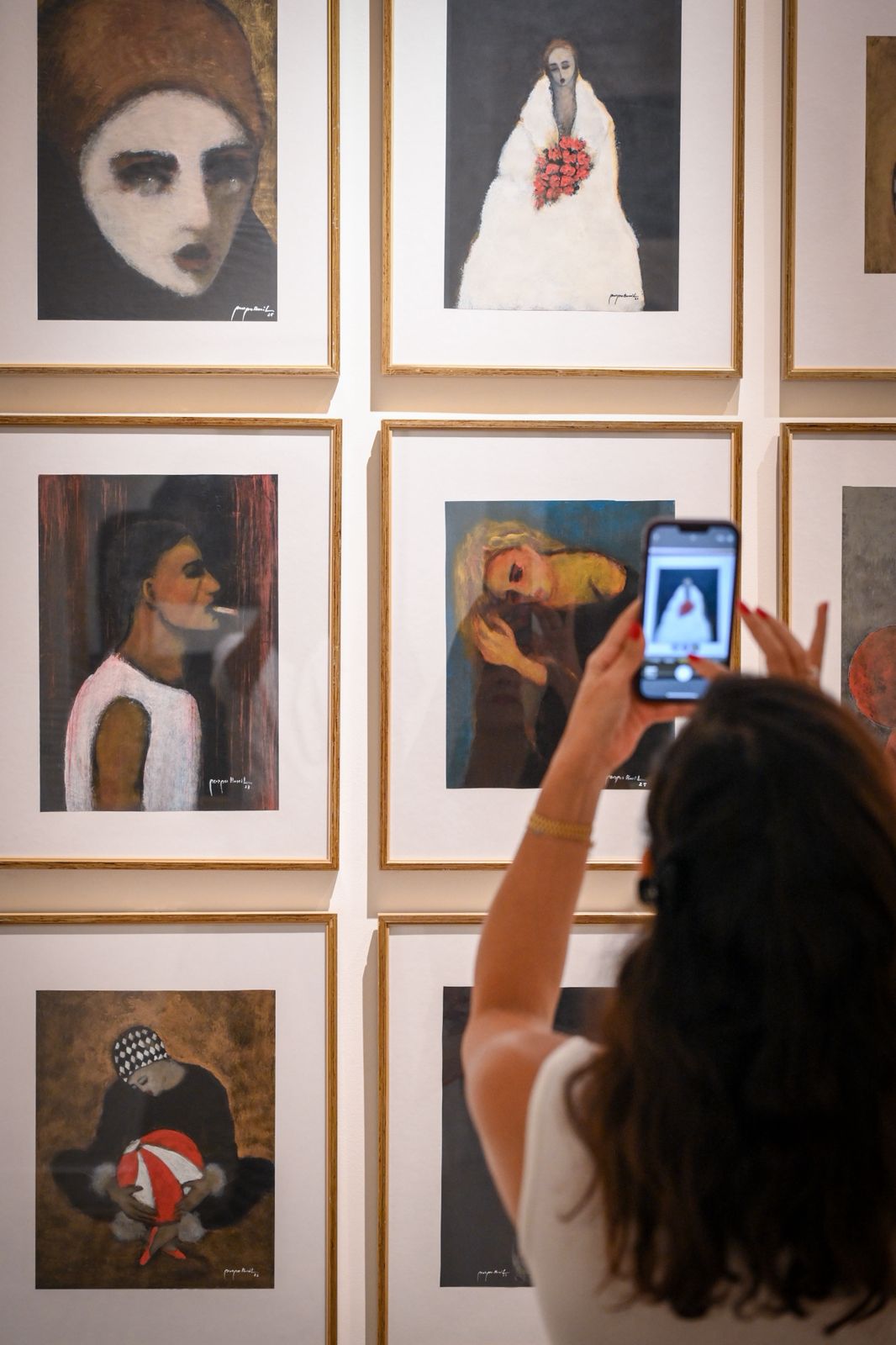 جانب من المعرض. (Art on 56th)