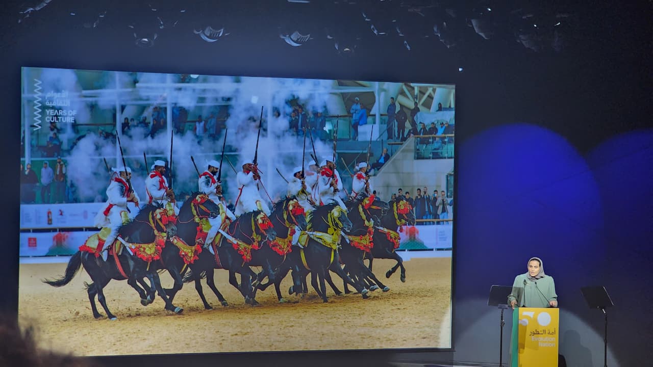 لقطة من الحفل (النهار).