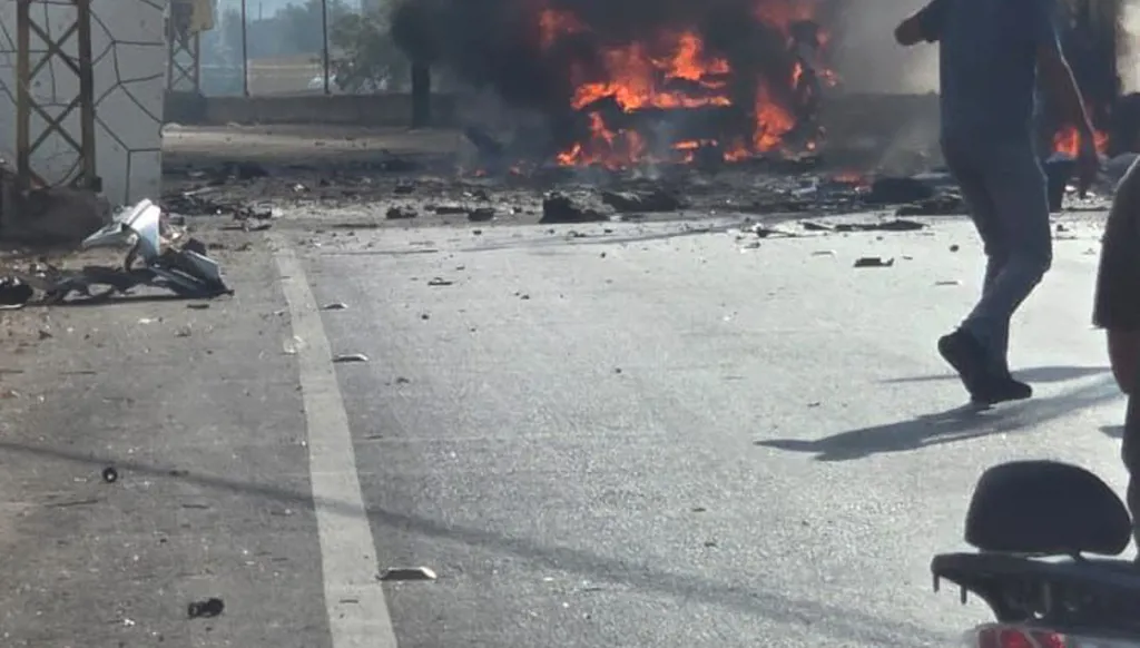 ضحية و4 جرحى في غارة إسرائيلية على سيارة في برعشيت