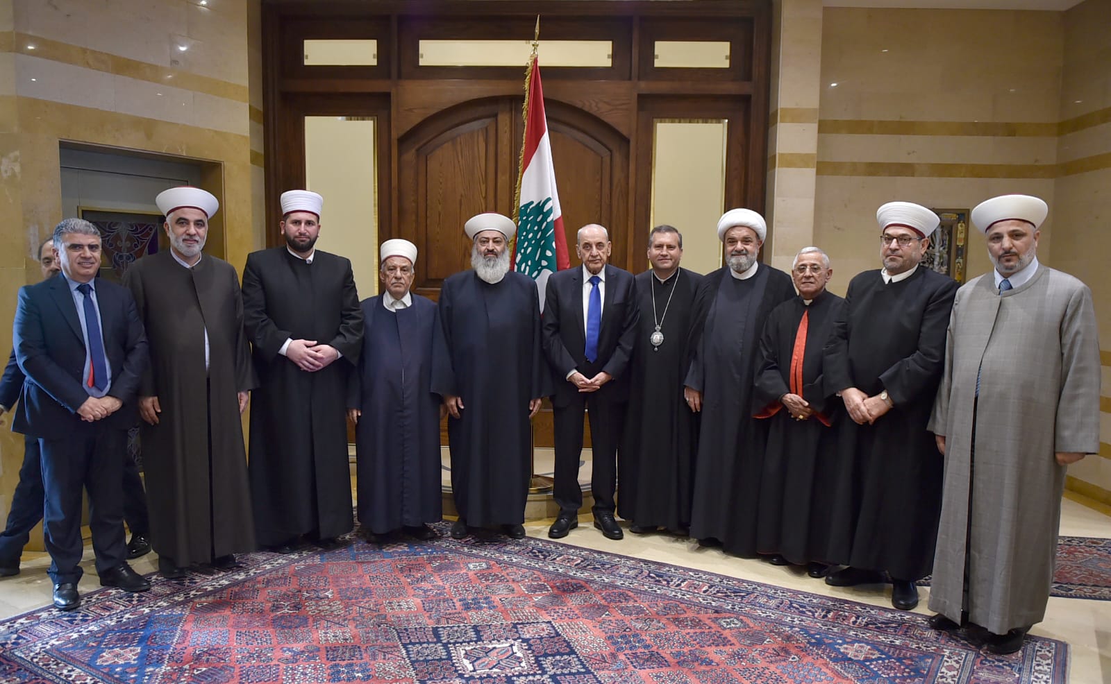 الوفد العكاري مع بري.