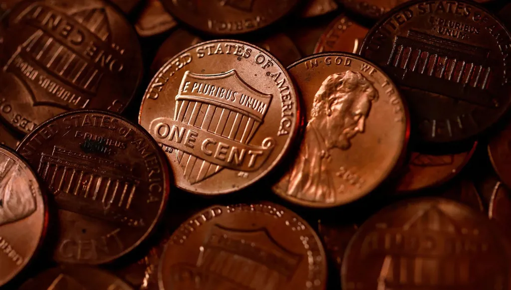 الولايات المتحدة تتوقف عن سكّ النقود من فئة البنس