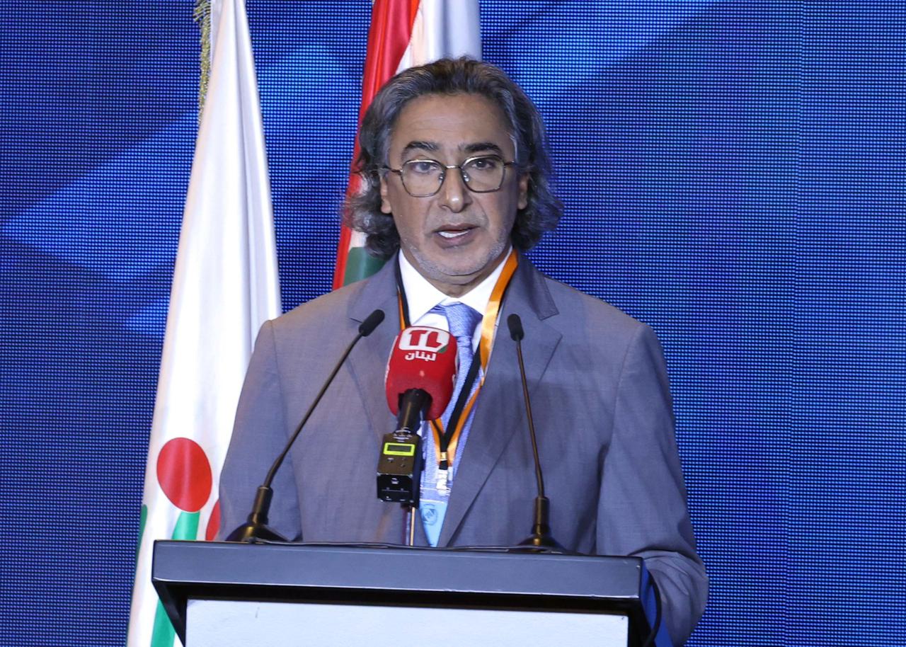 رئيس مجلس إدارة المركز الدولي للأمن الرياضي محمد آل حنزاب. (وكالات)