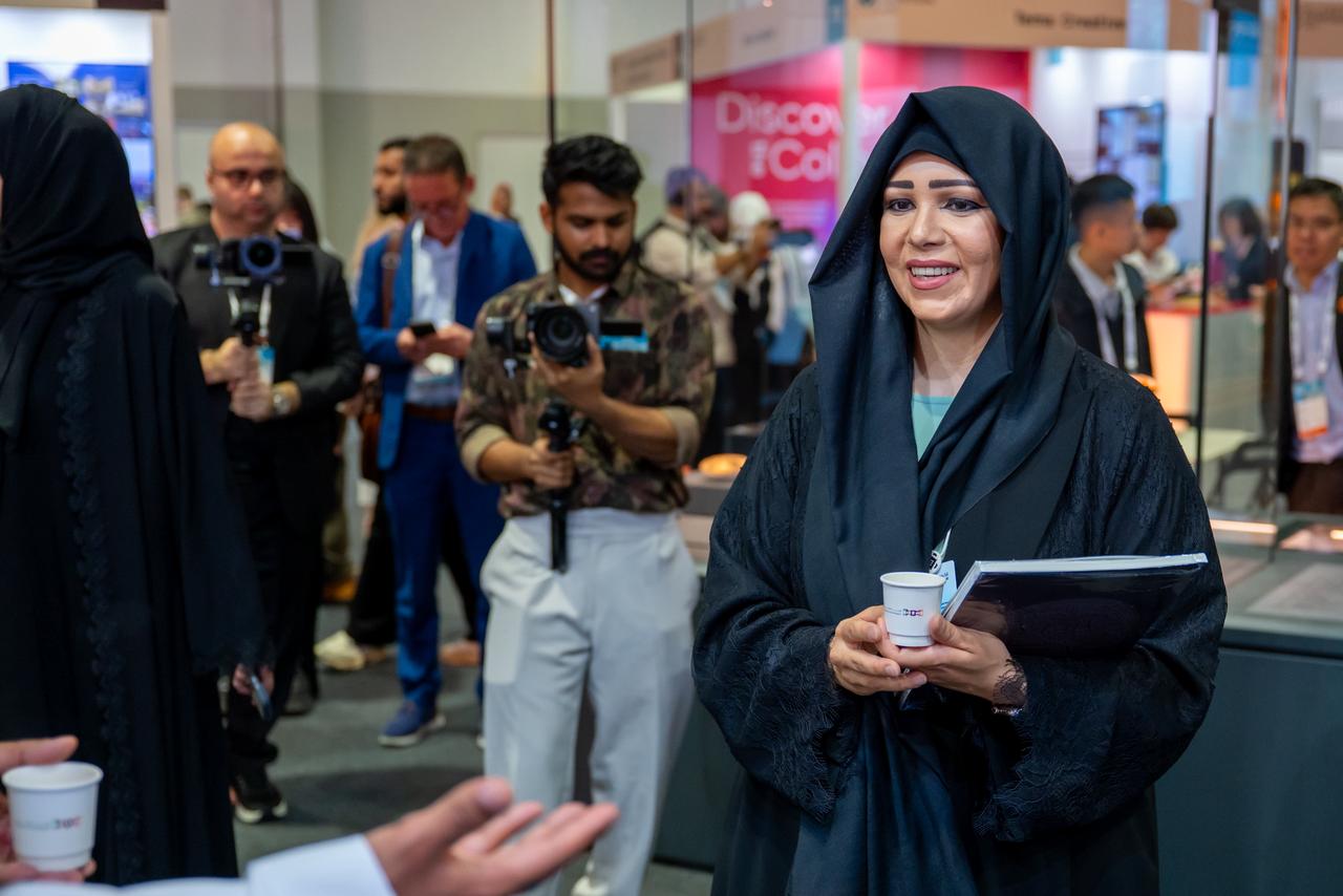 هيئة المتاحف تفتتح ركنها في مؤتمر آيكوم دبي 2025 (هيئة المتاحف السعودية).