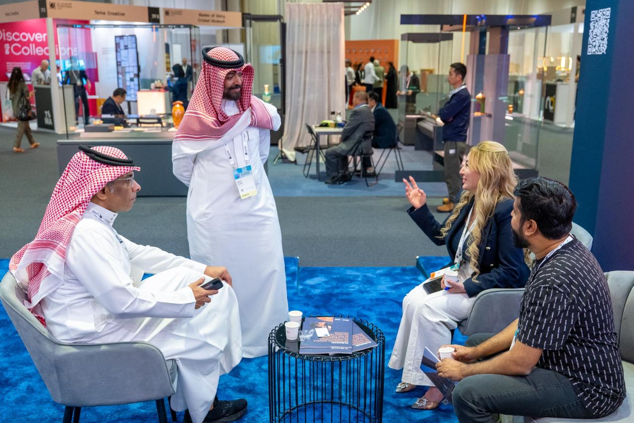 هيئة المتاحف تفتتح ركنها في مؤتمر آيكوم دبي 2025 (هيئة المتاحف السعودية).
