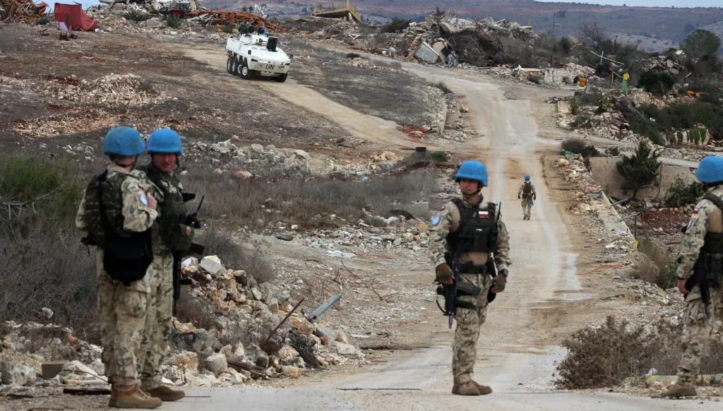 قوات اليونيفيل في جنوب لبنان. (أحمد منتش)