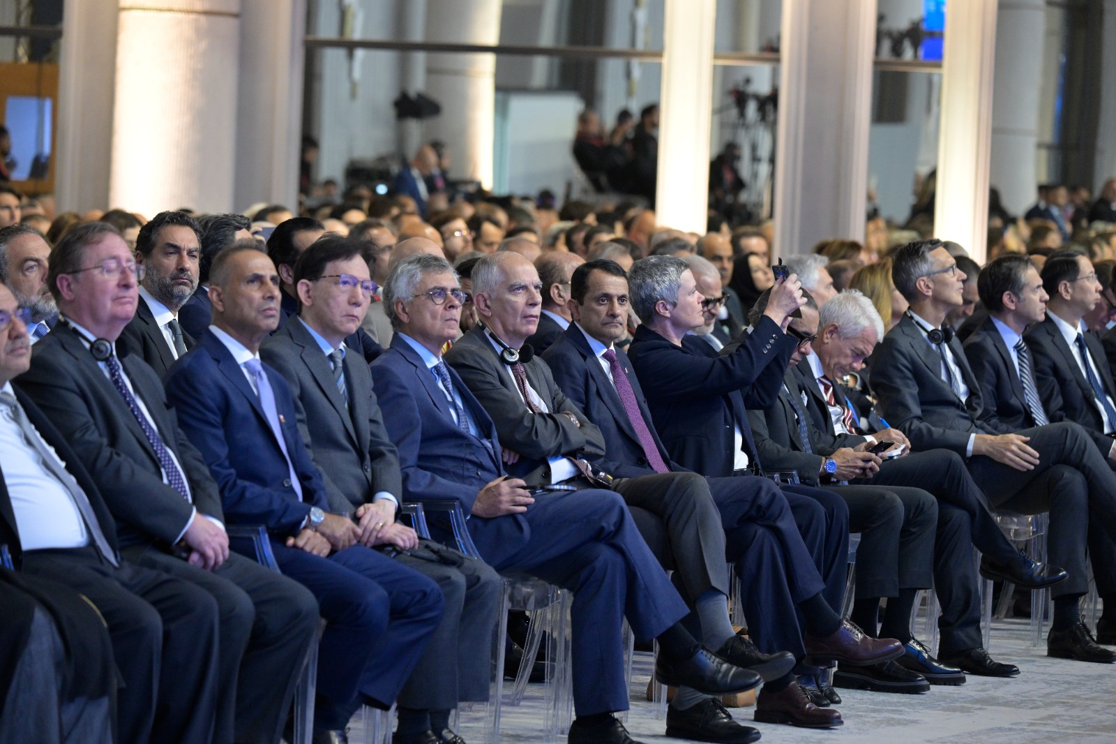 مشاركون في المؤتمر. (نبيل إسماعيل)