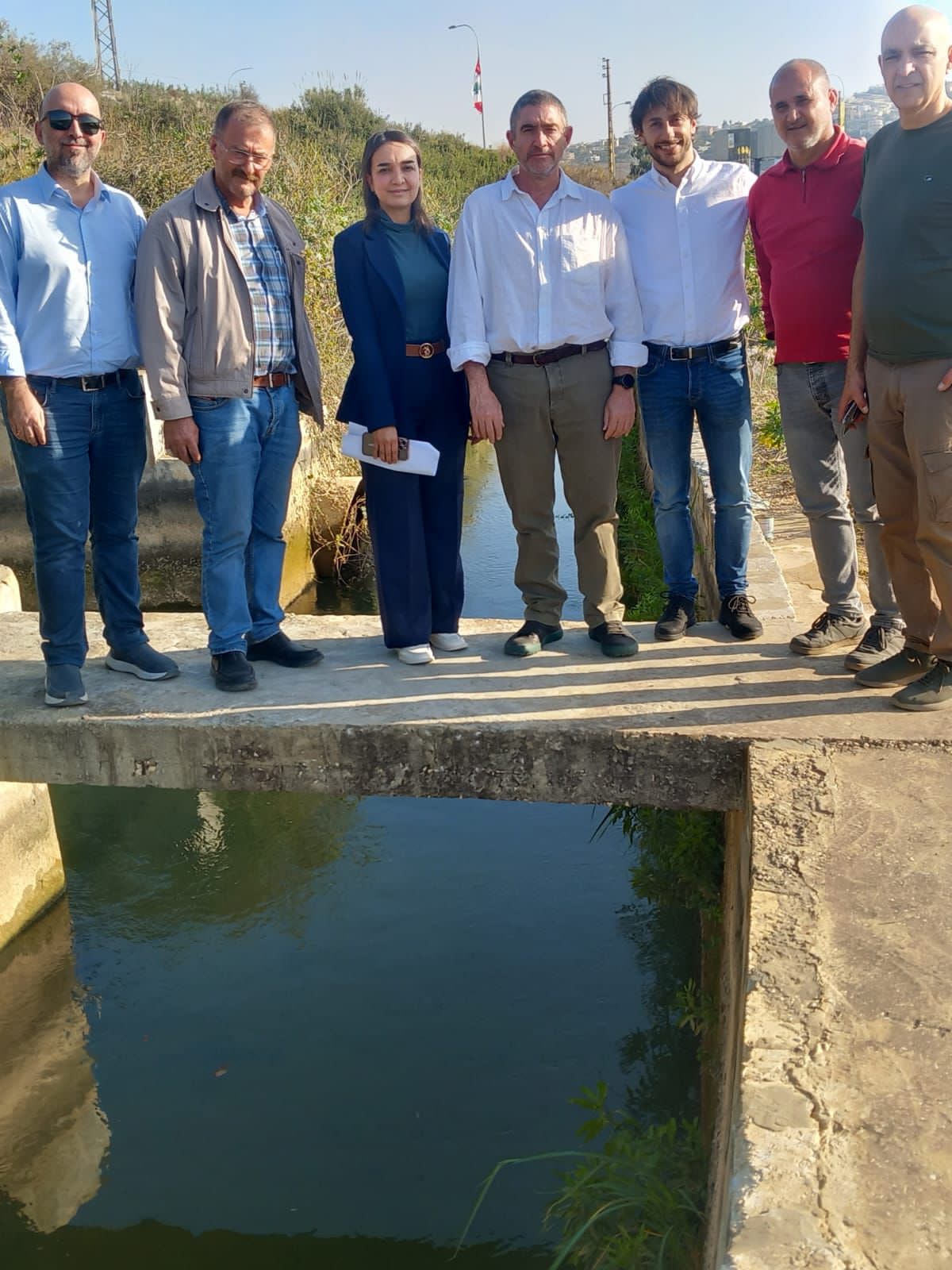 .وفد الوكالة الإسبانية للتنمية يزور المصلحة الوطنية لنهر الليطاني