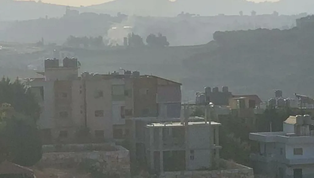 غارة إسرائيلية على طريق زوطر الشرقية في جنوب لبنان