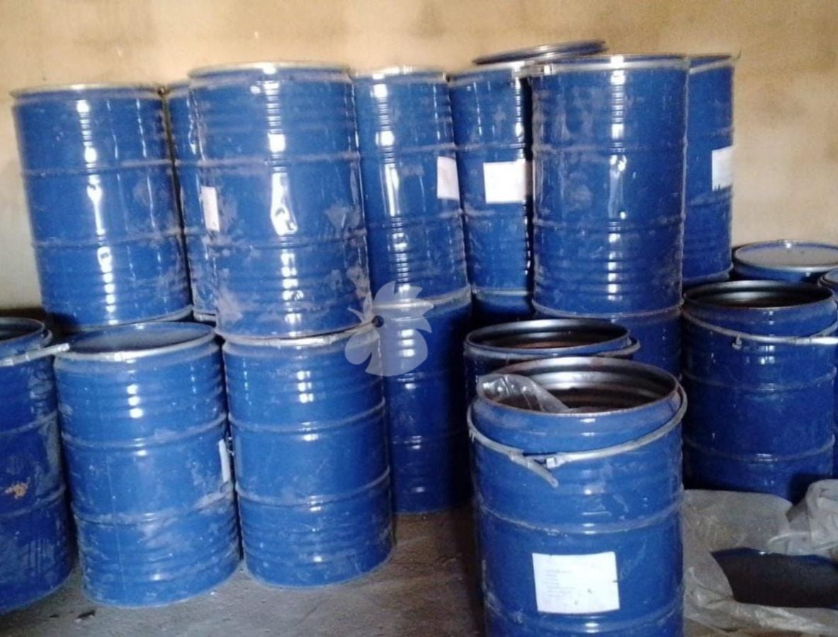 مواد مضبوطة خلال العملية. (النهار)