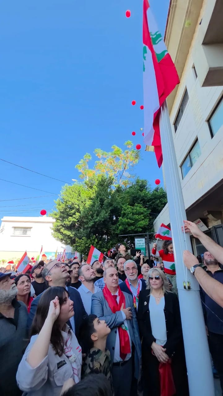 من الاحتفالات شمال لبنان. (النهار)