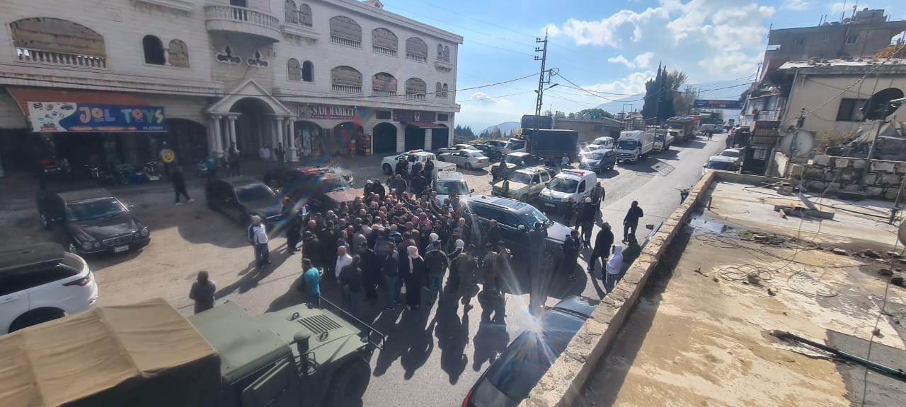 من الوقفة الاحتجاجية. (دانييل خياط)