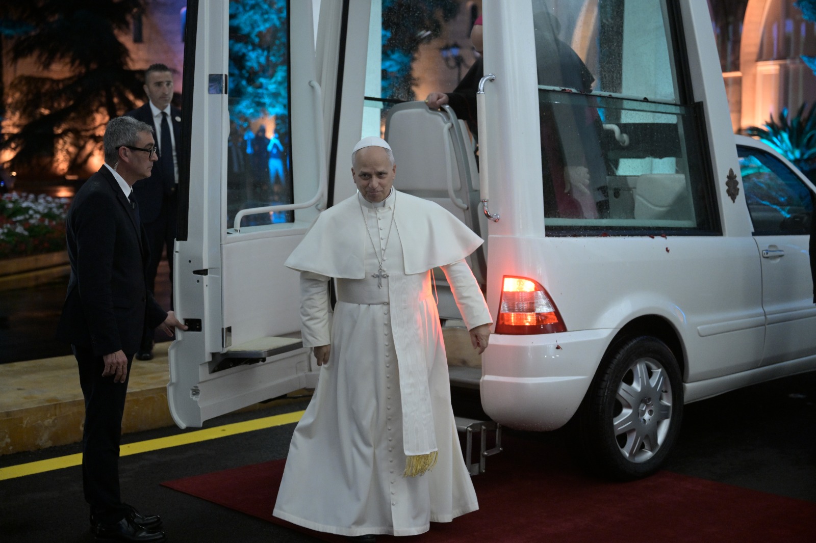 البابا لاوون الرابع عشر. (نبيل إسماعيل)