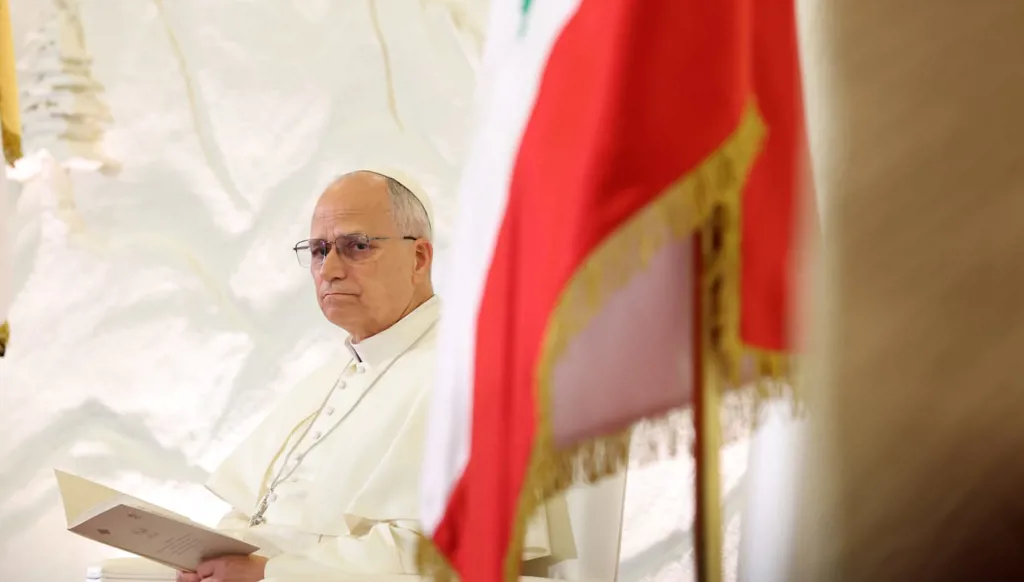 البابا لاوون في لبنان (نبيل إسماعيل).