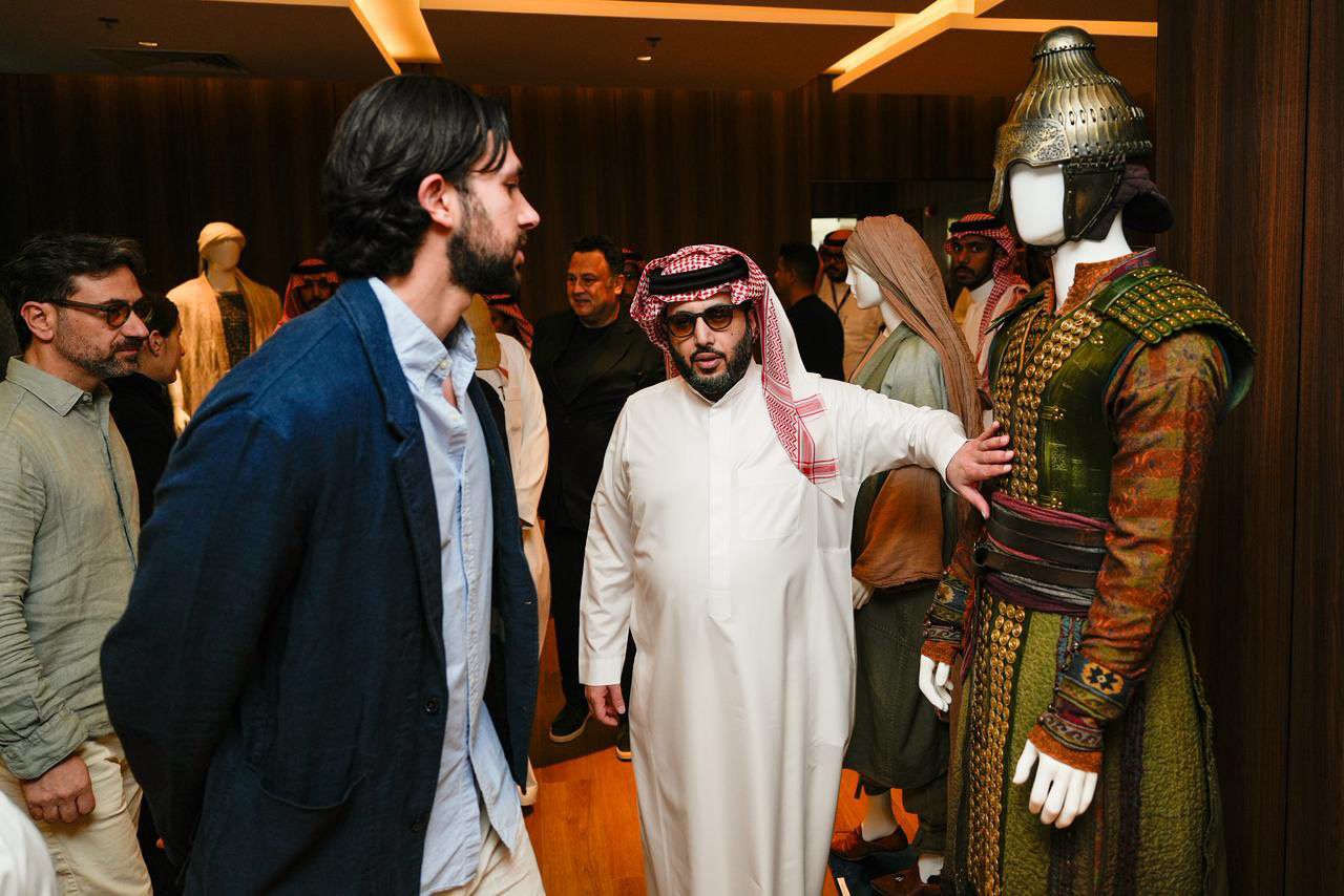 المستشار تركي آل الشيخ يزور استديوات الحصن Big Time واستديوات القدية (الهيئة العامة للترفيه)