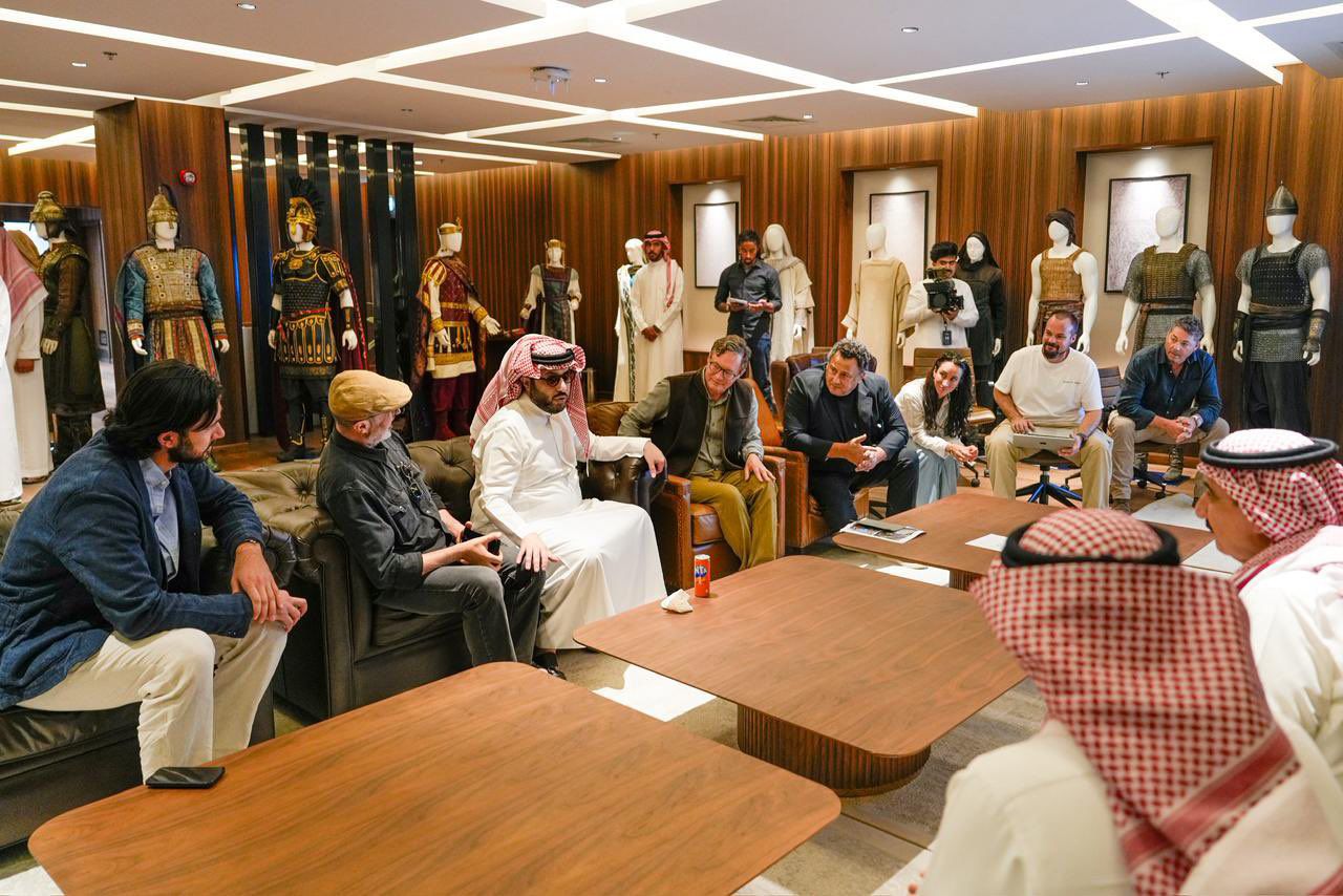 المستشار تركي آل الشيخ يزور استديوات الحصن Big Time واستديوات القدية (الهيئة العامة للترفيه)