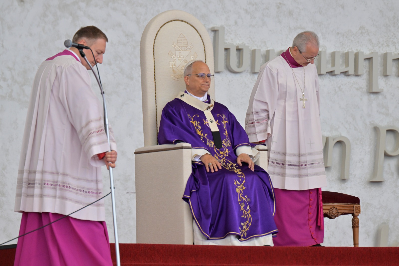 البابا في قداس بيروت. (نبيل إسماعيل)