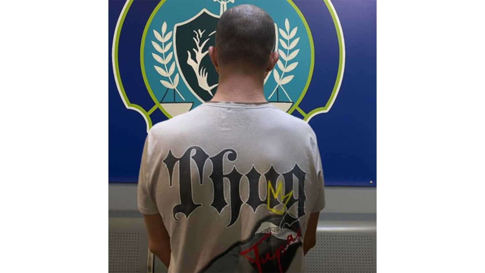 صورة للموقوف (قوى الأمن).