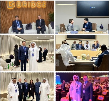 لقاءات مرقص. (الوكالة الوطنية)