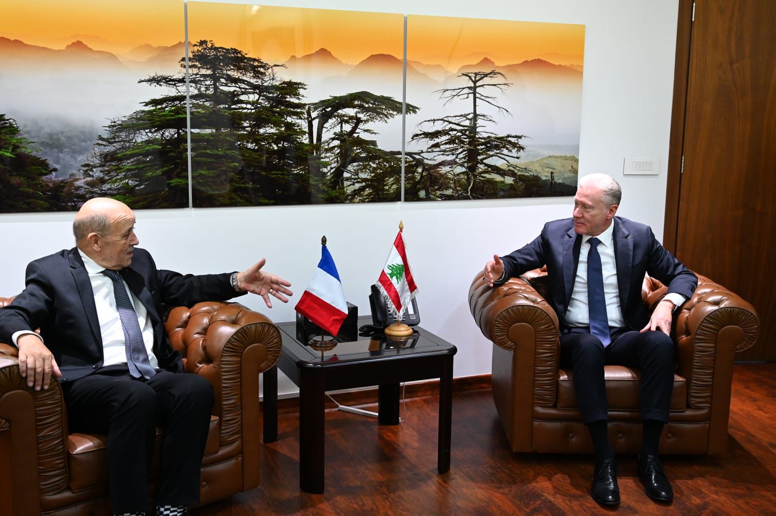 لودريان ورجي. (حسام شبارو)