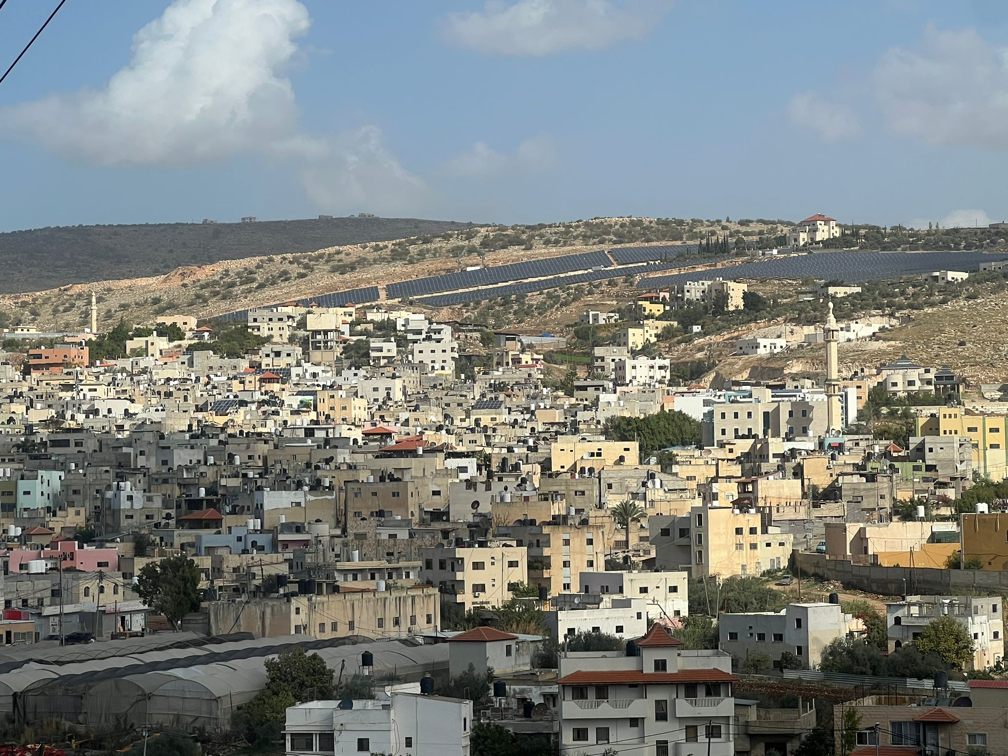 مخيم الفارعة. (النهار)