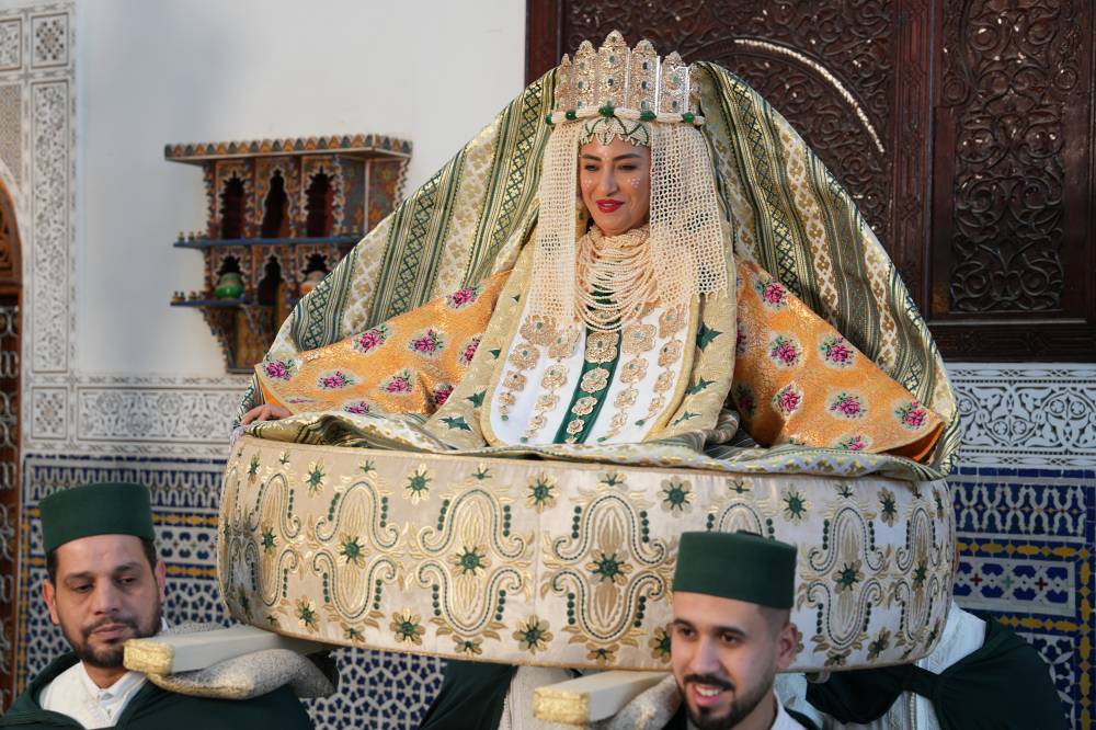 القفطان المغربي. (النهار)